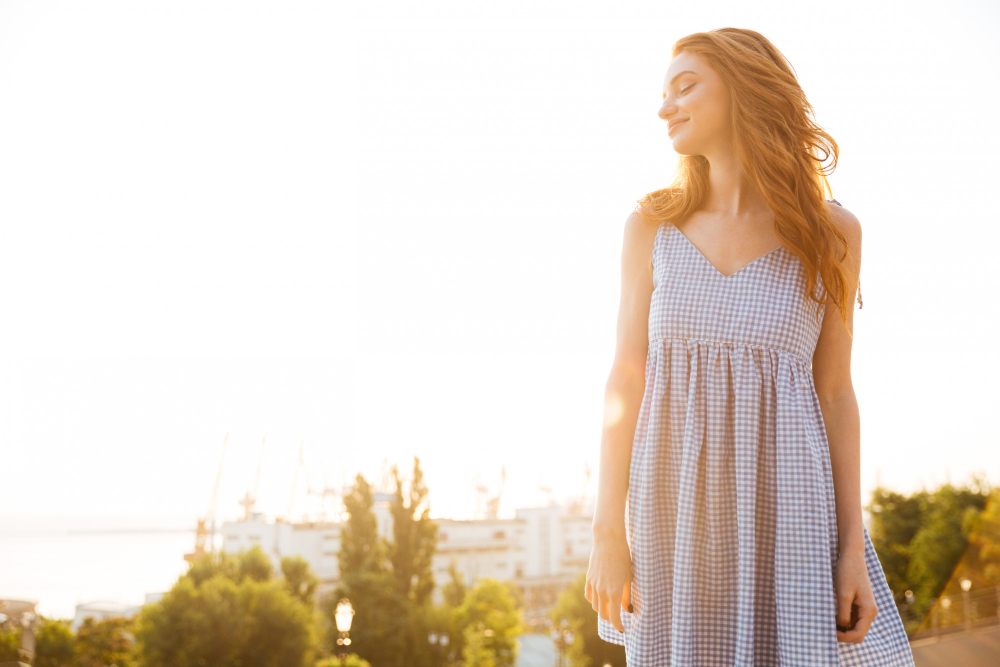 穿洋裝不會曬黑嗎?