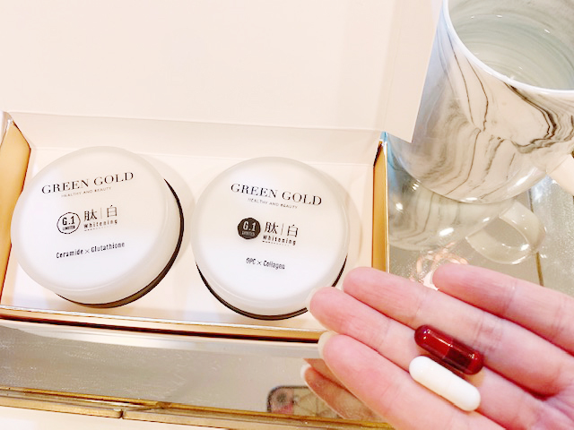 Greengold肽白、膠原蛋白、穀胱甘肽、美白推薦、防曬推薦、肌膚亮白、保濕透亮、保健食品、黑色素沉澱、皮膚乾燥、賽洛美、膠原蛋白推薦、肌膚保水、毛孔緊緻、水潤澎彈、保濕澎潤、美白保濕、二胜肽、玻尿酸、保健食品、膠原蛋白流失、皮膚乾燥、保養、葡萄籽、維他命C、橙皮苷、蝦紅素、紫外線、美白產品，成分來源標示清楚，斑點、肌膚膚色不均、快速老化、抗老、暗沉無光、HA、緊實Q彈、增添水潤光、哺乳、曬黑、痘疤、彈性、光澤透亮、抑制黑色素，穀胱甘肽可以幫助睡眠，除了幫助身體代謝排除壞物質，這居然還是美白針裡面的主成分