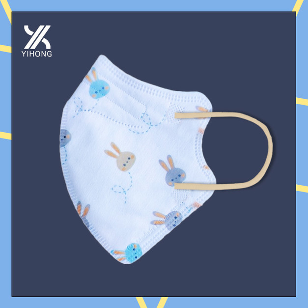 醫宏兒童3-9歲3D醫療口罩20入-長耳小兔
