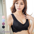 艾波迷亞舒適美型無鋼圈蕾絲背心式內衣1件組(出清不退換貨)_1