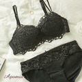 艾波迷亞法式情人玫瑰縷空刺繡胸罩1套組