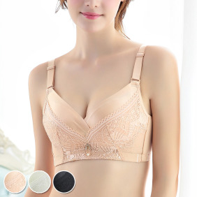 艾波迷亞全透氧無鋼圈蕾絲內衣1套組 2167