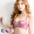 艾波迷亞波漾美胸塑形內衣3套組(桃、藍灰、紫)(出清不退換貨)_1