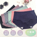 艾波迷亞輕薄無痕超彈力柔膚褲3件(顏色隨機)(5839)