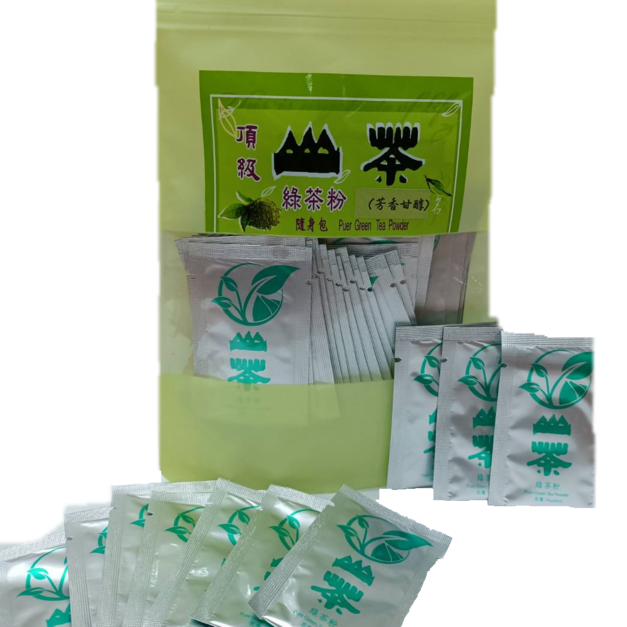 熱銷!!山茶綠茶粉(隨身包)1g*30包入