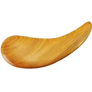 肖楠木月型刮痧棒