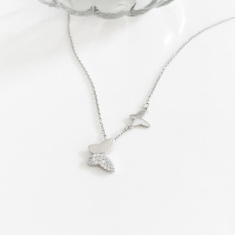 蝶戀 ‧ 純銀項鍊