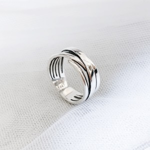 個性寬版 ‧ 純銀戒指
