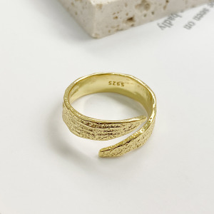 金屬流線 ‧ 純銀戒指