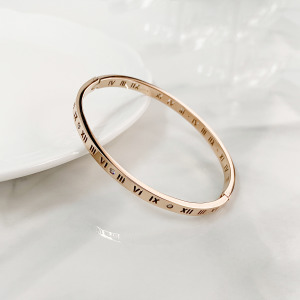 羅馬數字純鋼手環