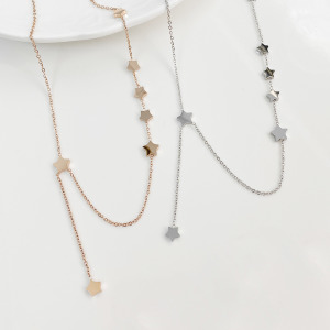 祈願流星鋼項鍊