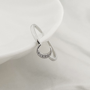 旋月 ‧ 純銀戒指