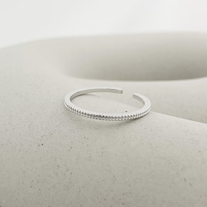 光刻 ‧ 純銀戒指