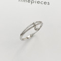 光痕圓珠 ‧ 純銀戒指
