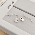 旋轉小兔 ‧ 純銀耳環