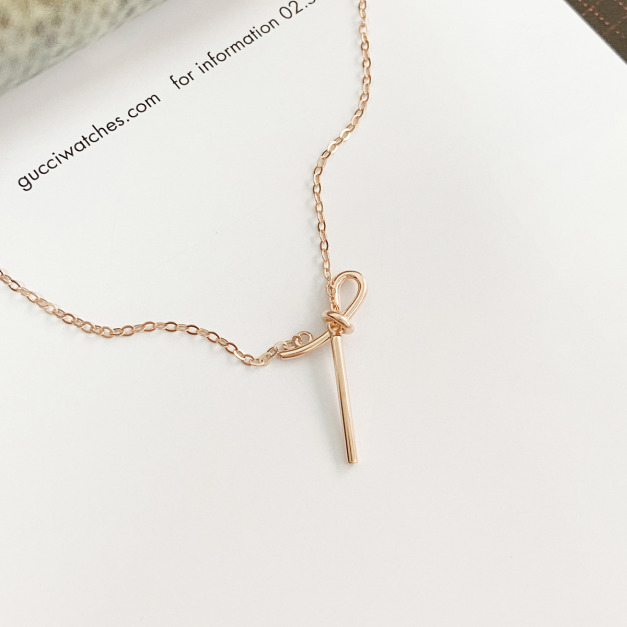 幸運綁結 ‧ 純銀項鍊