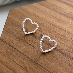 心型 ‧ 純銀耳環