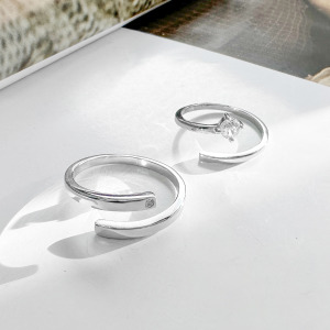 初戀對戒 ‧ 純銀戒指