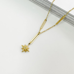 閃爍光芒鋼項鍊