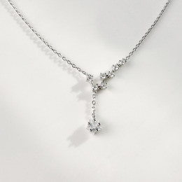 小鑽流星雨 ‧ 純銀腳鍊