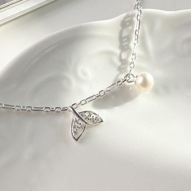 人魚珍珠 ‧ 純銀腳鍊