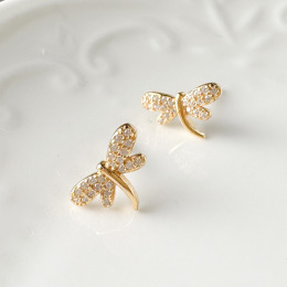 小蜻蜓 ‧ 純銀耳環