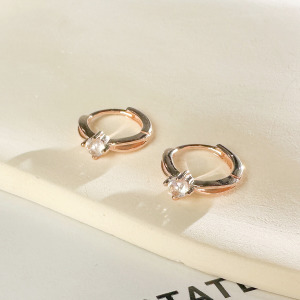 天然石│交織美好拉長石 ‧ 純銀耳環