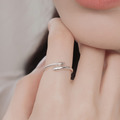 極簡水滴 ‧ 純銀戒指_1
