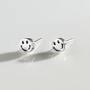 微笑小臉 ‧ 純銀耳環