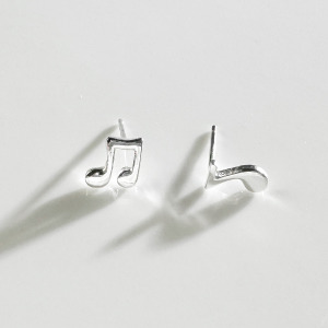 甜美音符 ‧ 純銀耳環