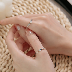 海枯石爛對戒 ‧ 純銀戒指