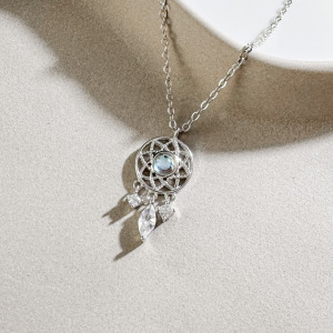 夢幻捕夢網 ‧ 純銀項鍊