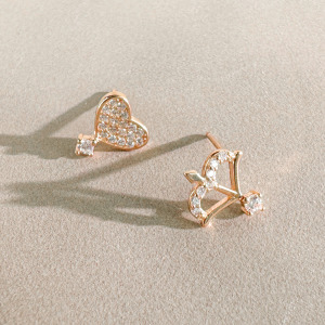 一箭傾心 ‧ 純銀耳環