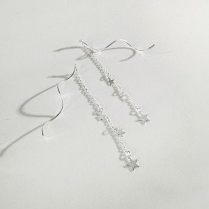 流星雨 ‧ 純銀耳環