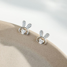 邦妮兔 ‧ 純銀耳環