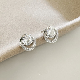 清晨微光 ‧ 純銀耳環