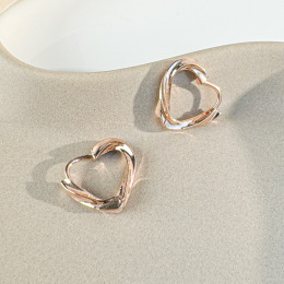 微醺的愛 ‧ 純銀耳環 (玫)