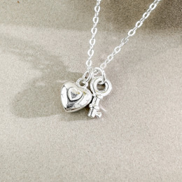 心鑰 ‧ 純銀項鍊