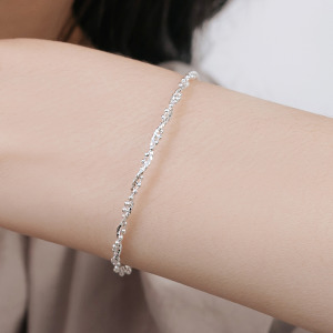交織點點 ‧ 純銀手鍊