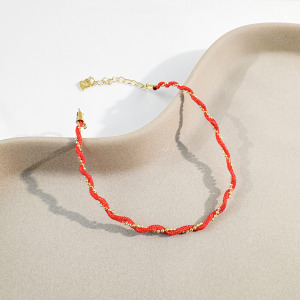 尋找幸福紅線 ‧ 純銀手鍊