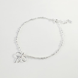 浪漫蝴蝶結 ‧ 純銀手鍊