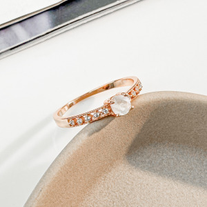 天然石│月光石璀璨年華 ‧ 純銀戒指