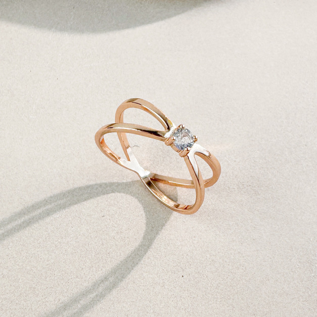 天然石│拉長石圓舞曲 ‧ 純銀戒指