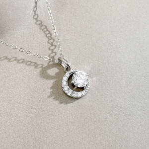 日環蝕 ‧ 純銀項鍊