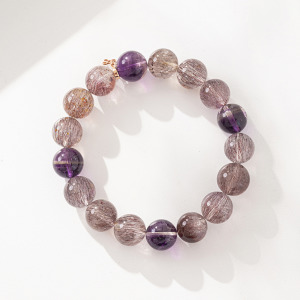 天然石│超七 ‧ 水晶手串