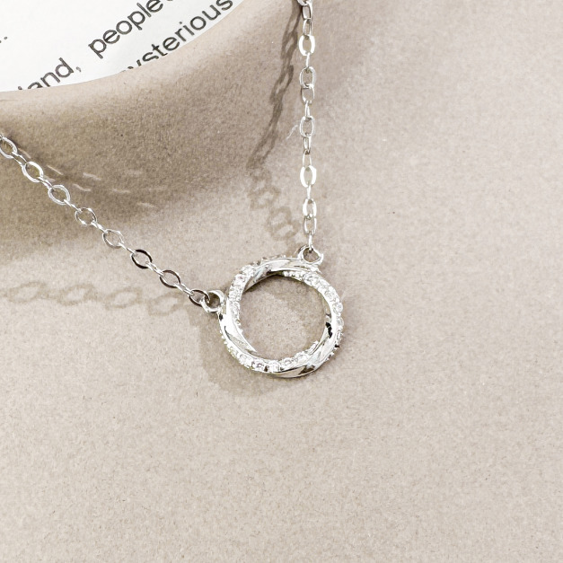 秘密迴圈 ‧ 純銀項鍊