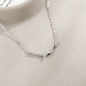 扭結鑽 ‧ 純銀項鍊