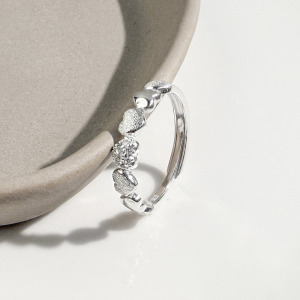 滿滿愛 ‧ 純銀戒指