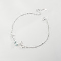 水滴蝴蝶 ‧ 純銀手鍊_1