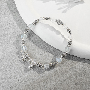 天然石│月光石│清新如常 ‧ 水晶手串